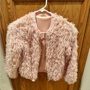 Fringe kids cozy jacket